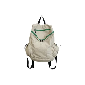 KAMLUI Nylon Backpacks Backpack Regular Unisex White/Black