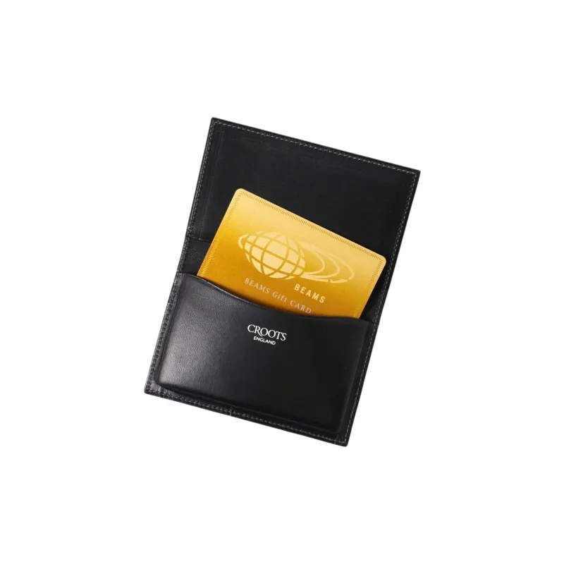 Beams Cow Leather Wallet Unisex Black/Brown/Green/Marine Blue-2