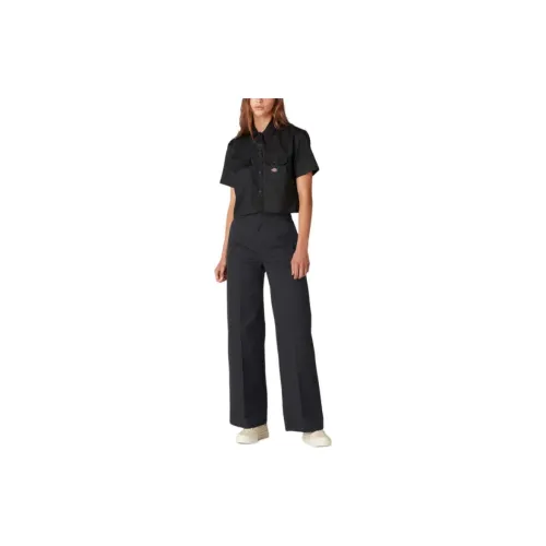 Dickies Casual Pants Women's Stone-Washed Black