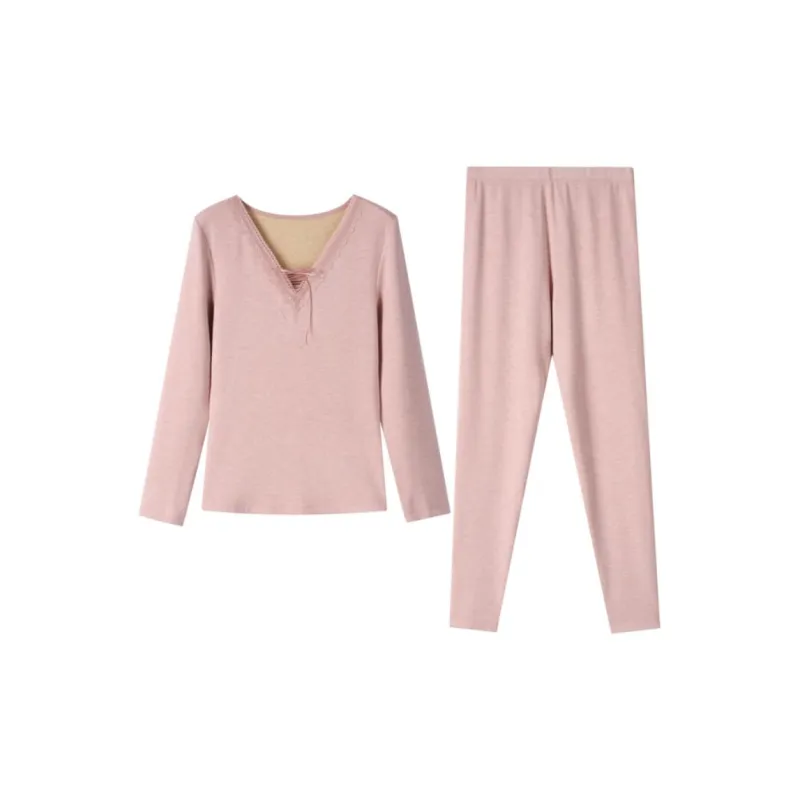 Yiner Life Women's Thermal Sets-0