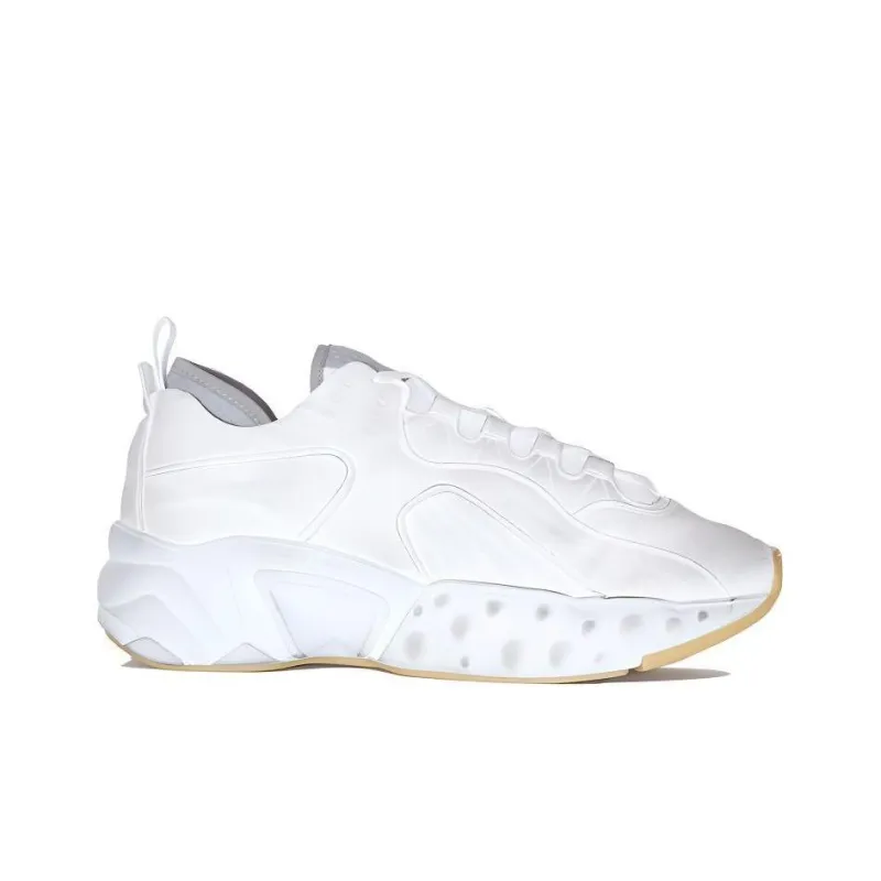 Acne Studios Cushioned Slip Resistant Abrasion Resistant Low Top Running Shoes Men's White Vintage Version-1
