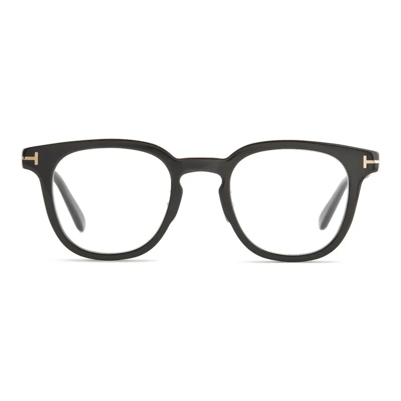 TF Plate Frame Oval Eyeglass Frames Unisex Multicolor-1