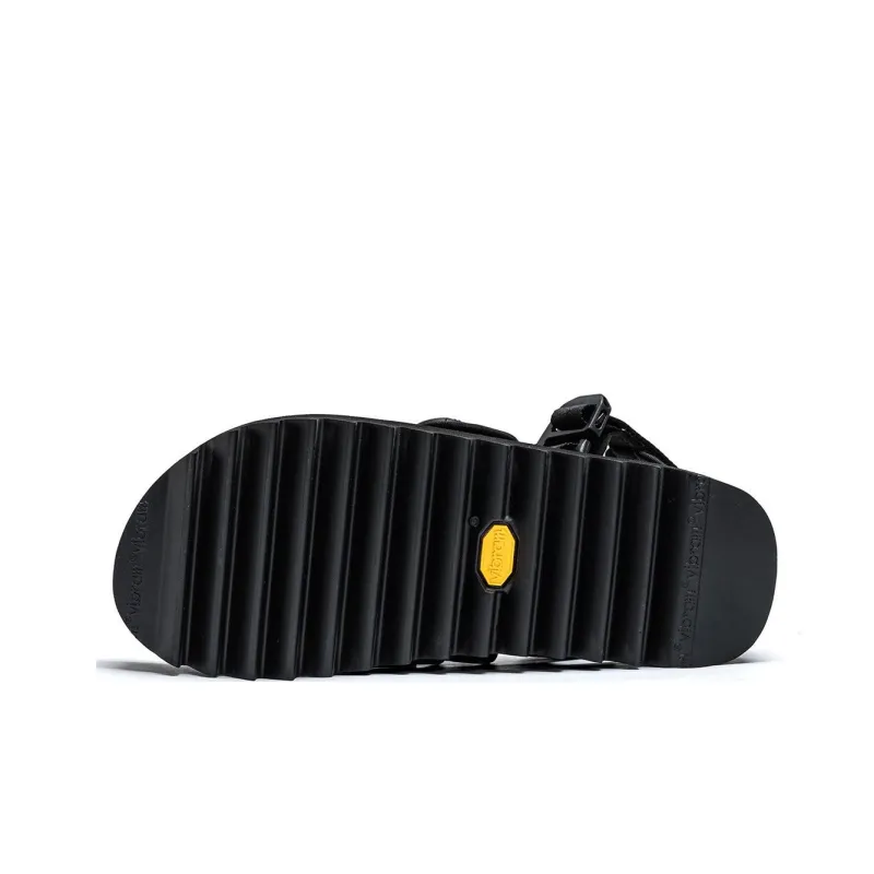 XTEP Shaolin Collection Beach Sandals Men's Black-5