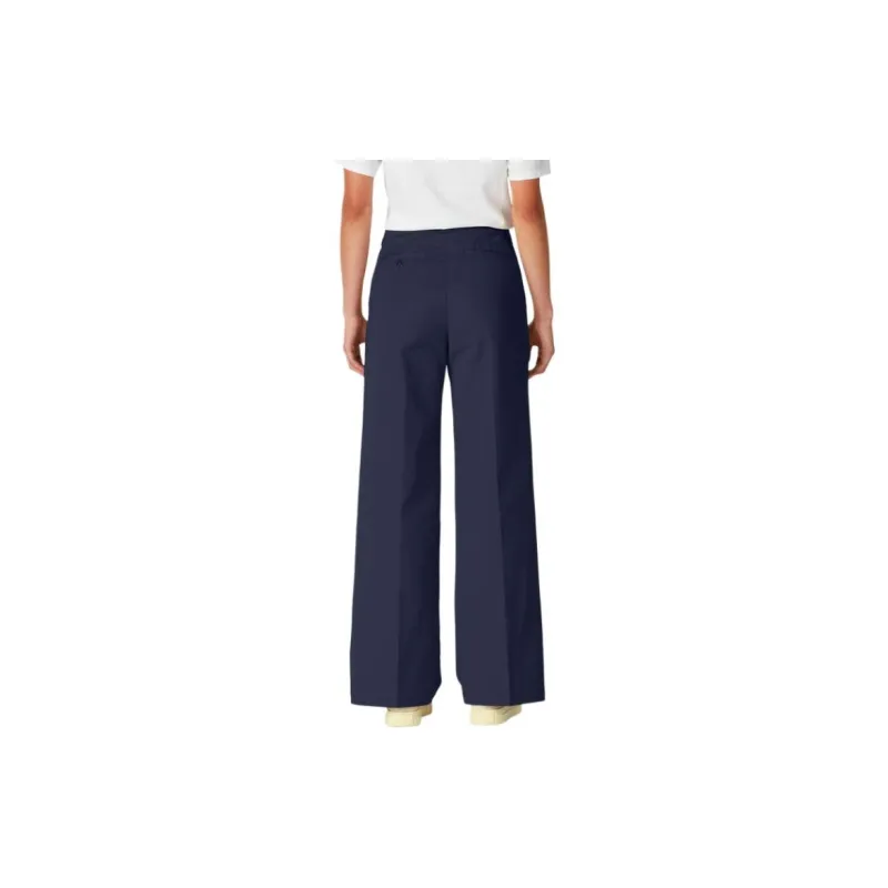 Dickies Casual Pants Women's Inks Marine Blue-1