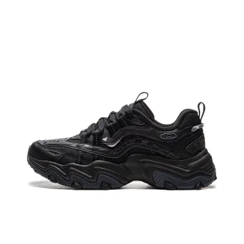 LiNing Cat's Claw Lite 2 Anti Slip Wear Resistant Low Top Chunky Sneakers Women's Black