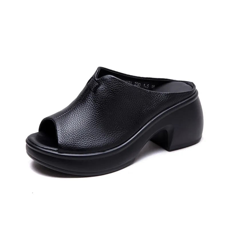 Jay Slide Slippers Women's Coffee/Black-5