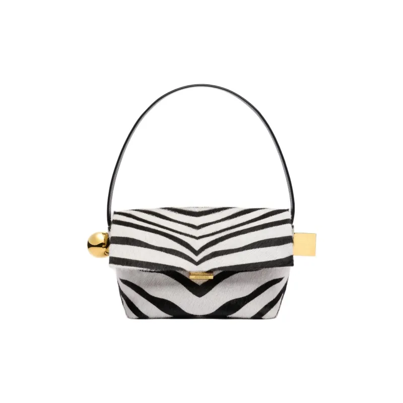 Jacquemus The Rond Carré Flap Shoulder Bag-0