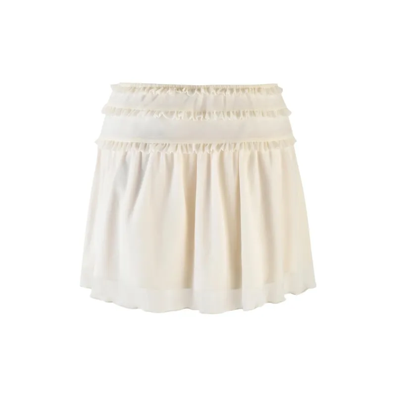 Tiger Mist GINNY SKIRT Casual Short Skirts Women's White-1