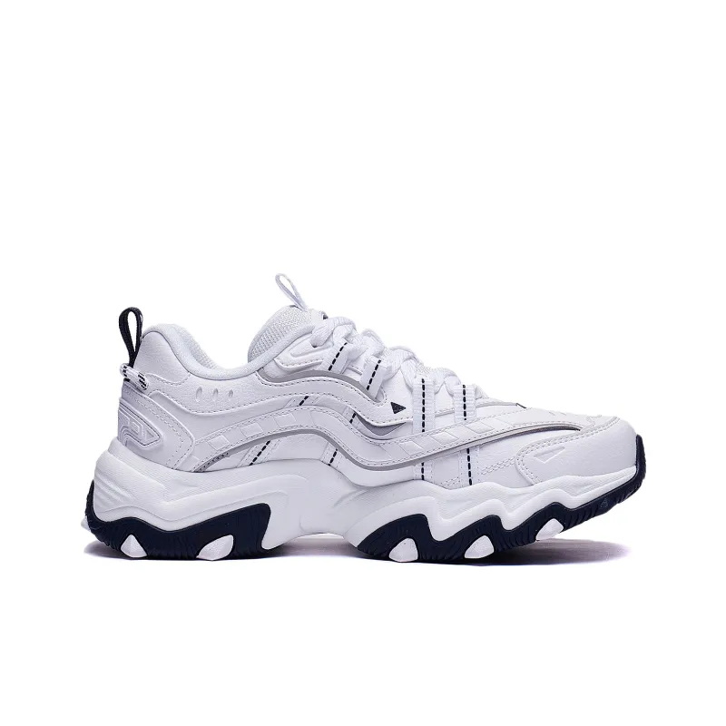 LiNing Cat's Claw Lite 2 Anti Slip Wear Resistant Low Top Chunky Sneakers Women's Standard White-1