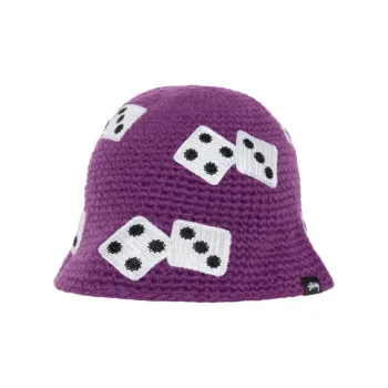 Stussy Dice Knit Bucket Hat