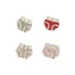 FG-059/A-Greige Green+Temptation Red+Light Khaki+Cherry Blossom Pink/4 Pack