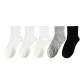 5 Pack (Crew White X2+Crew Ecru+Crew Gray+Crew Black)