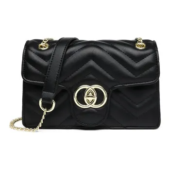 NIUMJ PC Small Square Bag, Crossbody Bag, Shoulder Bag Regular Women's Black/Khaki/White