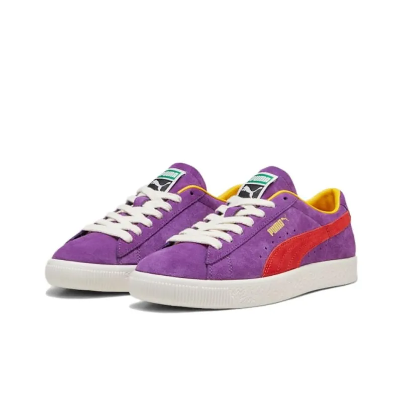 PUMA Suede Vintage 'Purple High Risk Red'-2