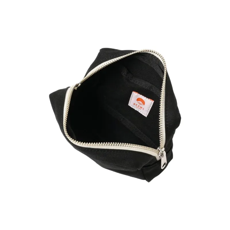 Beams Evergreen Works Collaboration Cotton Clutch Men's Black/Orange/Marine Blue-2
