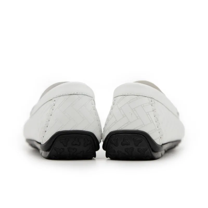 Satchi Loafers Men White-4