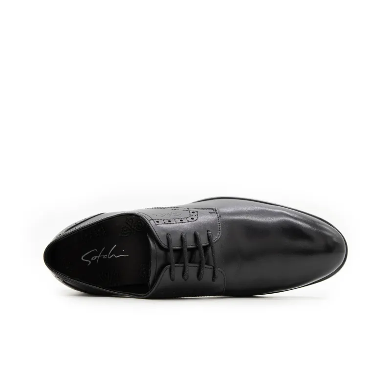 Satchi Dress Shoes Men Low Top Black-3