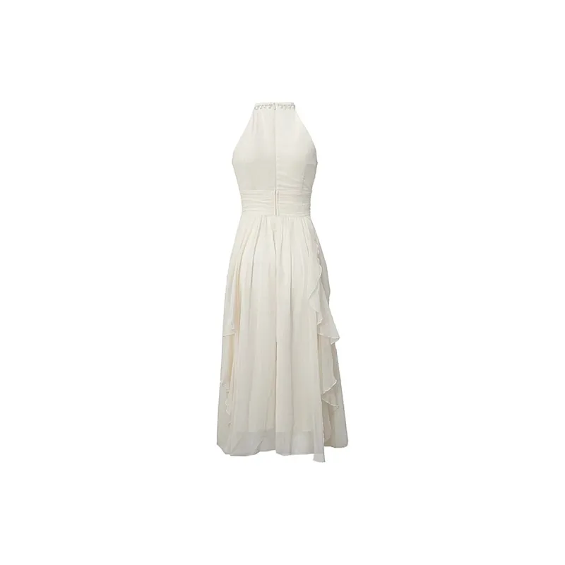 JOSR Sleeveless Dress Women's Apricot-1