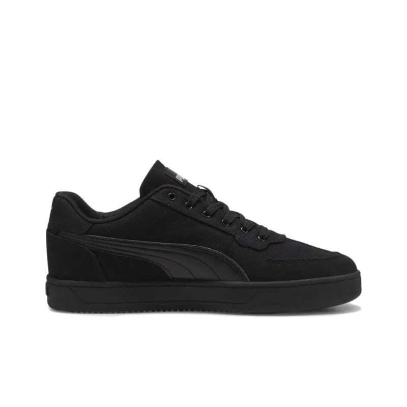 PUMA Caven Non-slip Lightweight Low-Top Skateboard Shoes Unisex Black-1