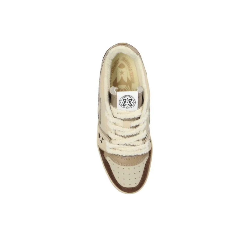 ENTERPRISE JAPAN Rocket Low Top Skateboard Shoes Men's Brown-3