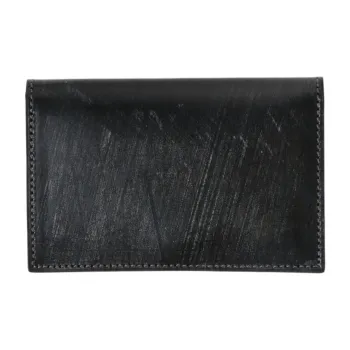 Beams Cow Leather Wallet Unisex Black/Brown/Green/Marine Blue