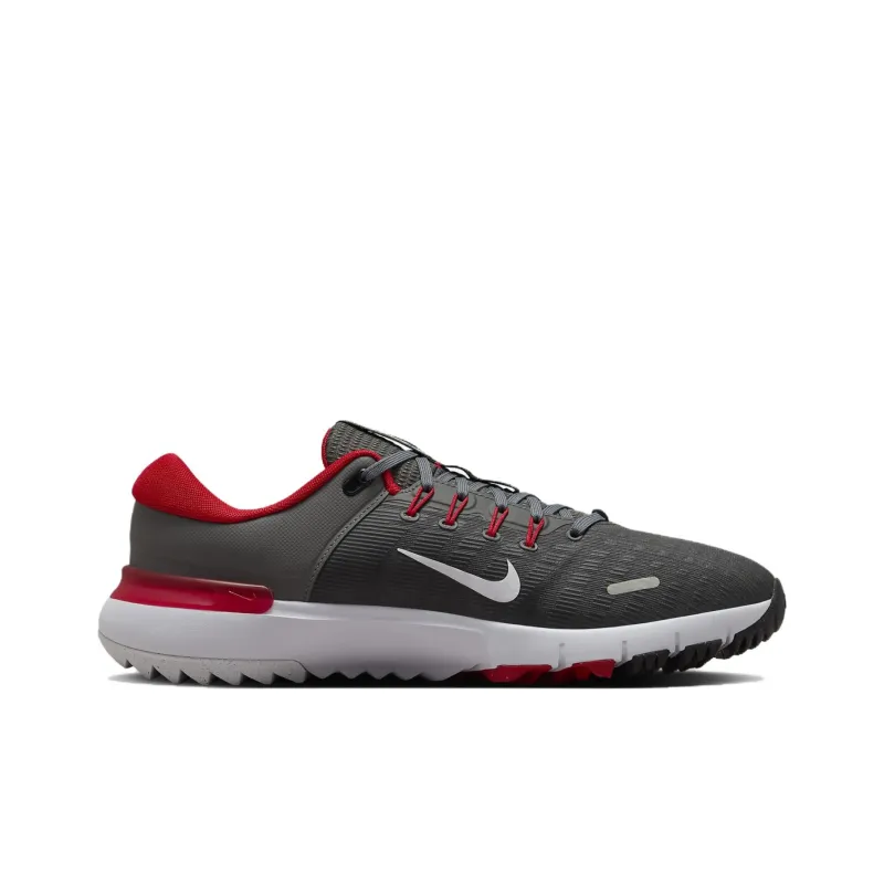 Nike Free Golf Next Nature Iron Grey University Red Smoke Grey White-1