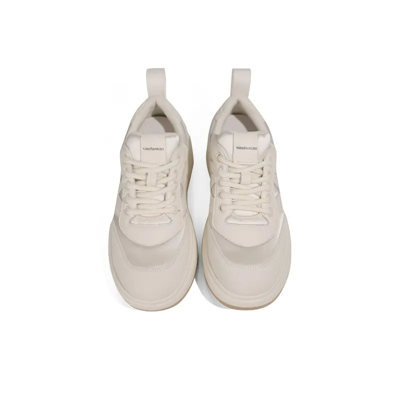 XIAOFAMIAO Versatile Casual Niche Lightweight Platform Low-Top Students Skateboard Shoes Women's-8