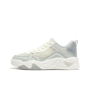 361° Cushioning Low-Top Casual Shoes Women's Gray White
