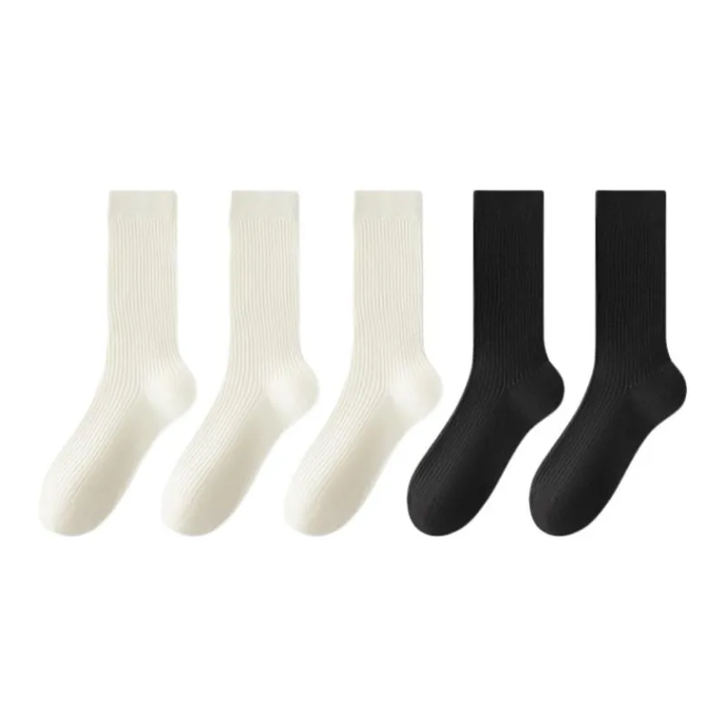 Urban Beauty Mid Calf Socks Women's 5 Pack-5