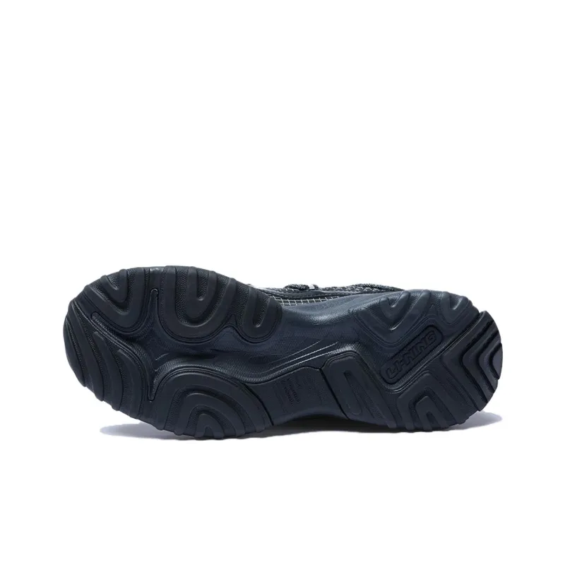 LiNing Aurora WindWalker Wear-Resistant Low-Top Casual Shoes Women's Black-5