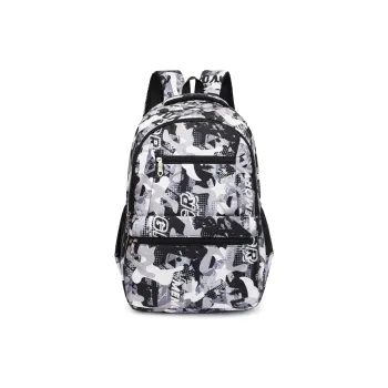 BAODIDAISHU Oxford Backpack Laptop Bag Backpack Unisex Black/Orange/Green/Blue