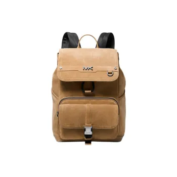 MICHAEL KORS Suede Backpack Men's Camel