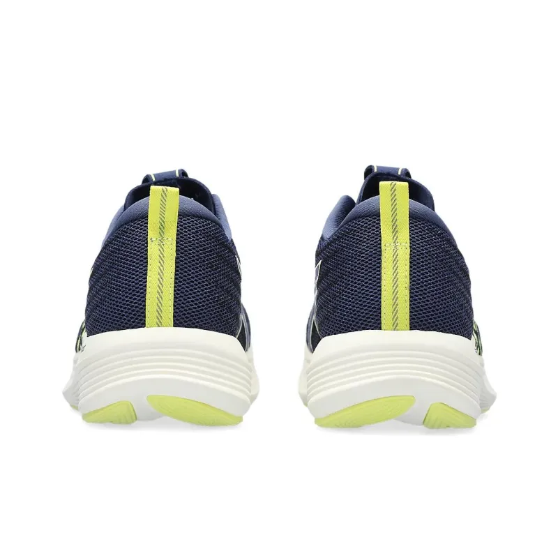 Asics EvoRide Speed Anti-Slip Wear-Resistant Low-Top Casual Running Shoes Women's White Blue Yellow-3