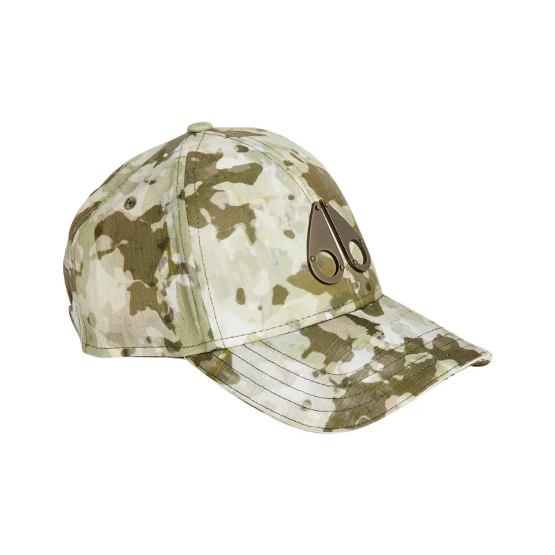 Moose Knuckles Camo Print Baseball Cap-1