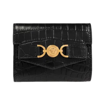 VERSACE Medusa Head Motif Embossed Wallet