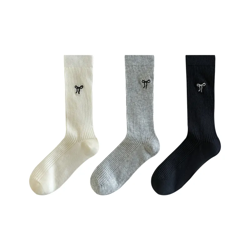 XXLLG Mid Calf Socks Women's 3 Pack-8