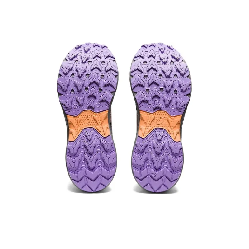 Asics Gel Venture 9 Anti Slip Wear Resistant Low Top Casual Running Shoes Women's Gray Purple-4