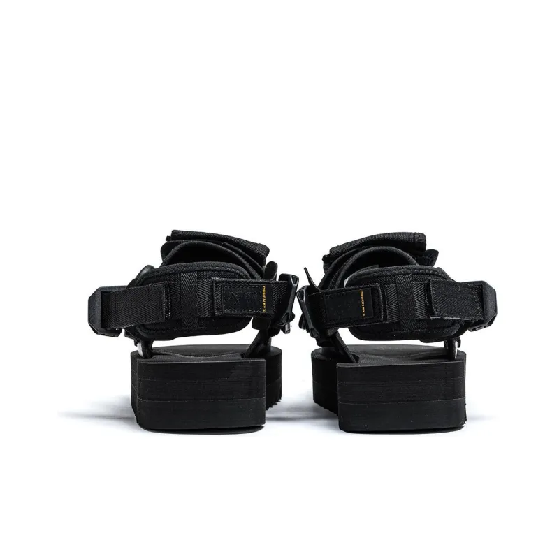 XTEP Shaolin Collection Beach Sandals Men's Black-4