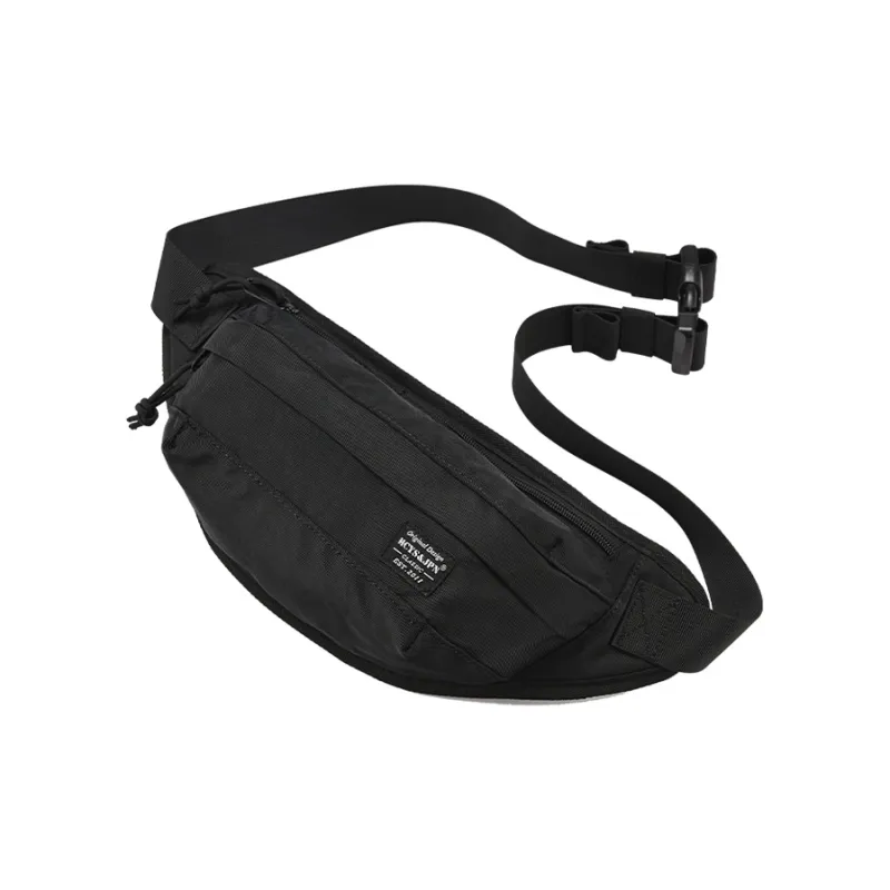Yohji Kimura Oxford Sling Bag Crossbody Bag Shoulder Bag Small Crossbody Bag Dumpling Bag Regular Unisex Black Red-3