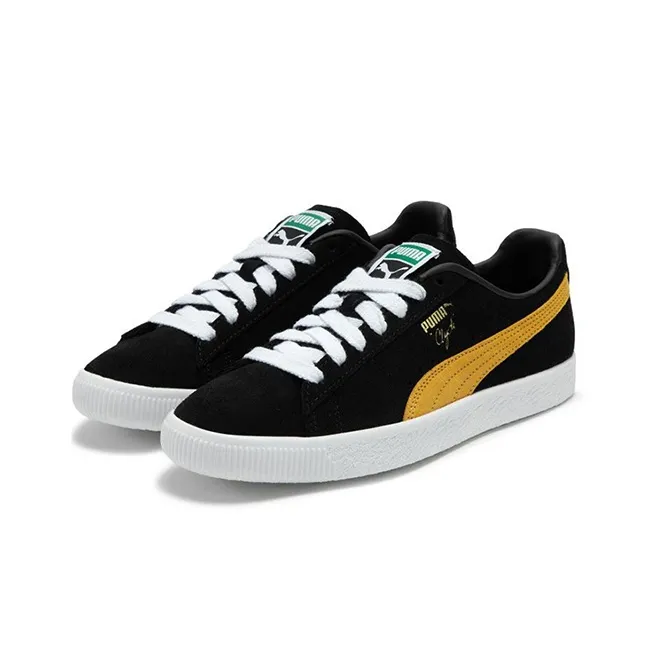 PUMA Clyde Og Black Yellow-5