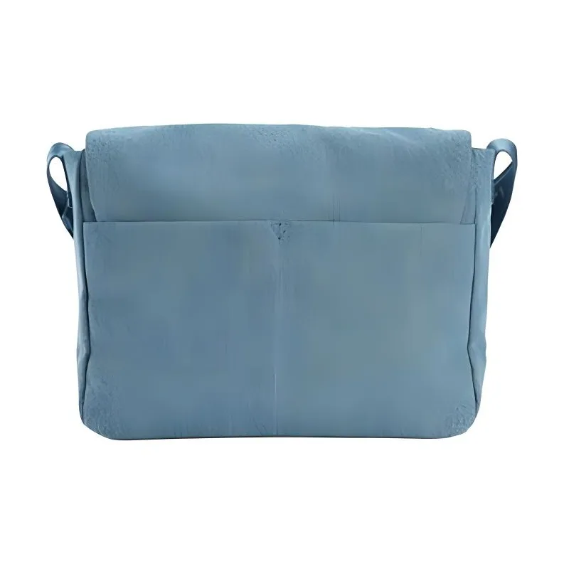 FILA FUSION Fabric Shoulder Bag Crossbody Bag Regular Unisex Denim Blue-3