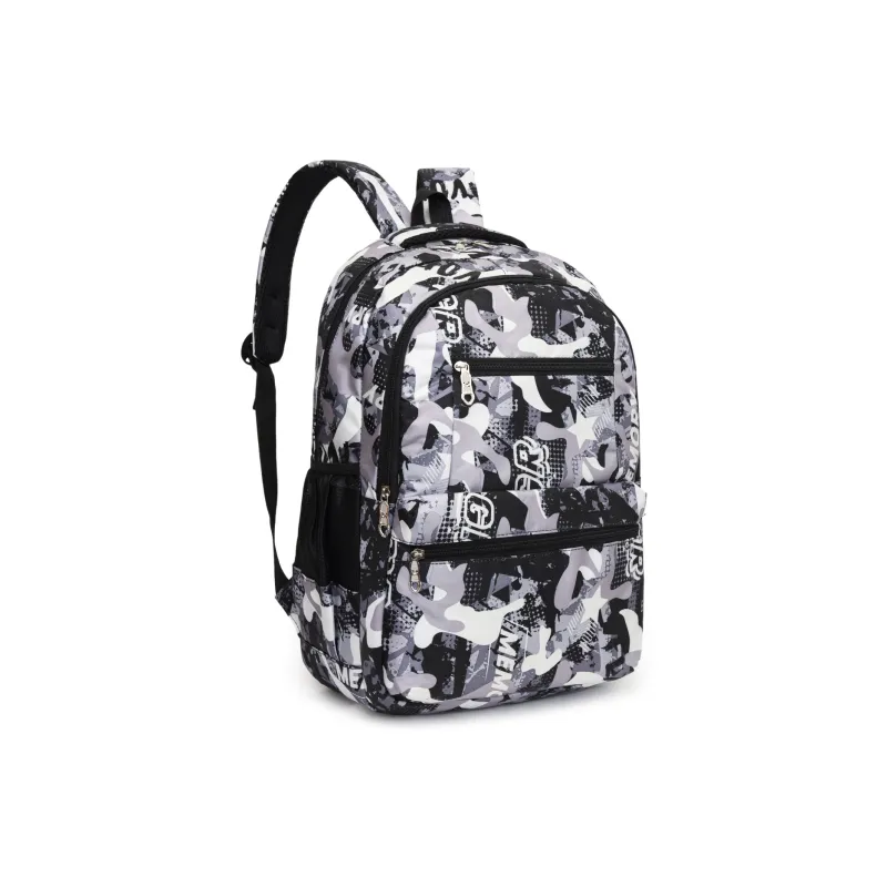 BAODIDAISHU Oxford Backpack Laptop Bag Backpack Unisex Black/Orange/Green/Blue-1