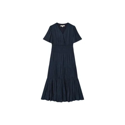 YINER GoodLand Short-Sleeved Dresses Women's Navy Blue