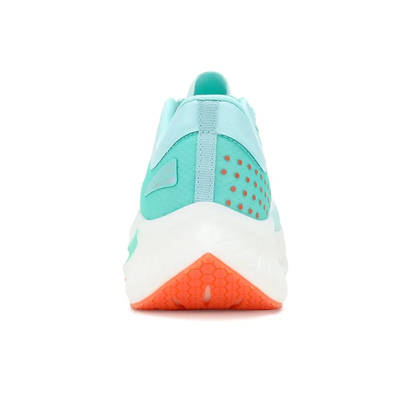 SOONFLY Running Shoes Unisex Low Top Green/Orange/White-4