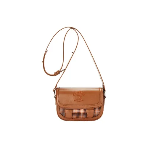 JANE KLAIN Synthetic Leather Tofu Bag Shoulder Bag Crossbody Bag Regular Women's Brown