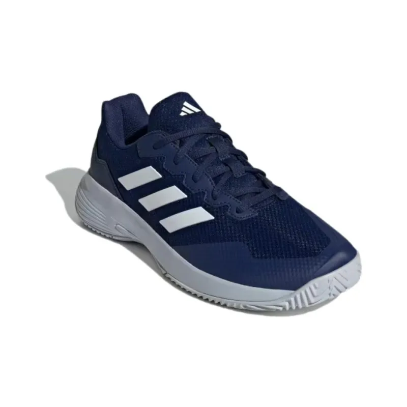 Adidas Gamecourt 2.0 Dark Blue Cloud White Halo Blue-2