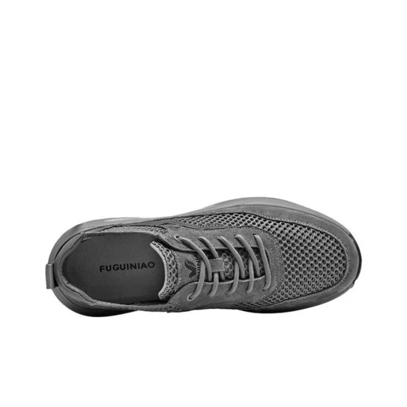 Rich Birds Height Increasing Breathable Slip-Resistant Low-Top Casual Shoes Men's-1