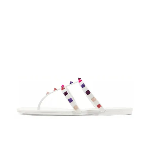 Valentino Rockstud Flip Flops Women's