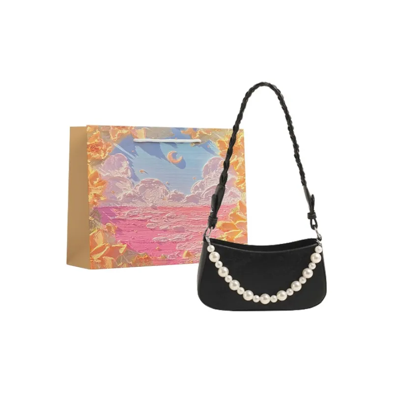 BRINCH PU Crossbody Bag, Shoulder Bag Women's White/Silver/Black/Pink-6