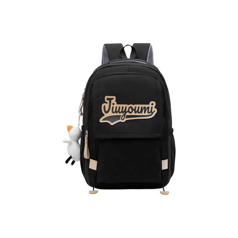 GEERDUN Nylon Backpack Regular Unisex Black/White/Red/Khaki/Blue-0